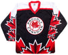 Proudly Canadian Black Hockey Jersey