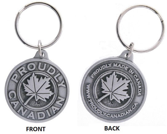 Proudly Canadian Key Chain