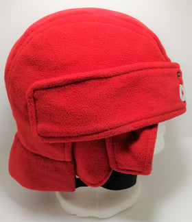 Fleece Hockey Helmet - Red